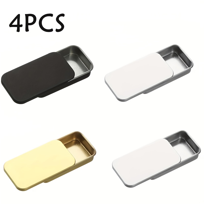 Mini Metal Slide Box for Storage, Portable Design